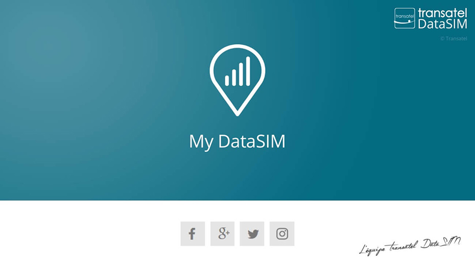 Carte SIM internet prépayée pour l'Allemagne – Transatel DataSIM