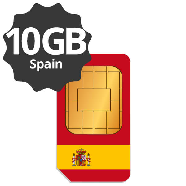 Carte SIM internet prépayée pour l'Espagne – Transatel DataSIM