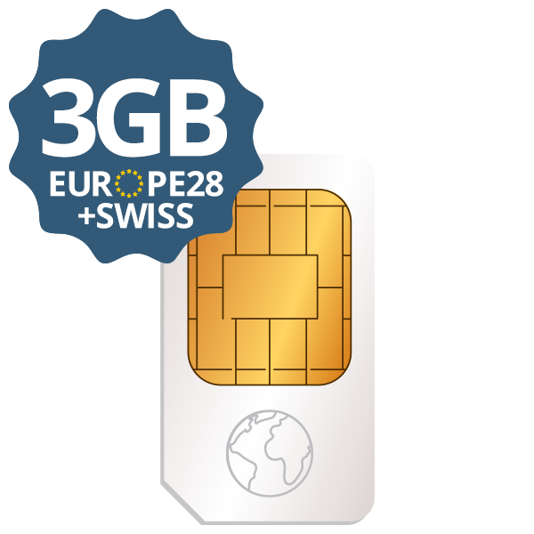 Carte SIM data prépayée pour l'Europe - Transatel DataSIM